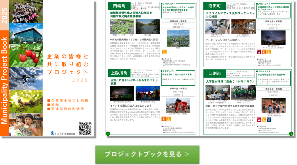 企業の皆様と共に取り組むプロジェクト2025｜エールを北のチカラに